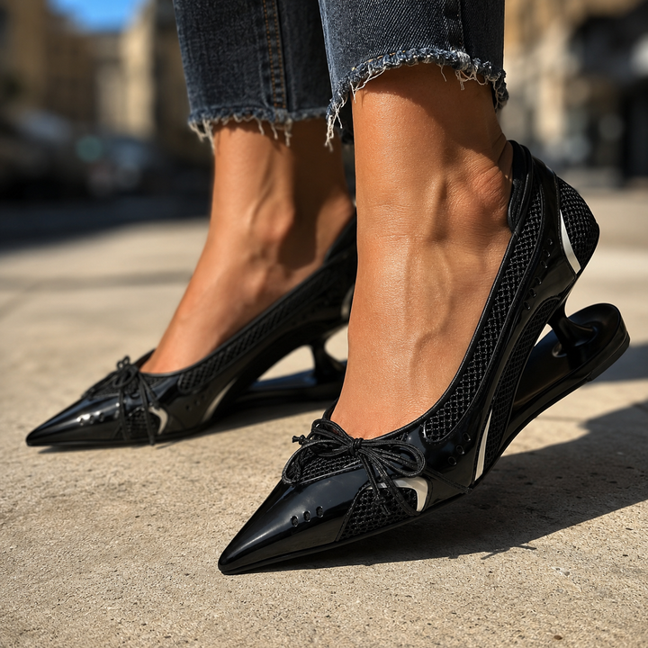 Scultura Sculpted-Heel Mary Janes
