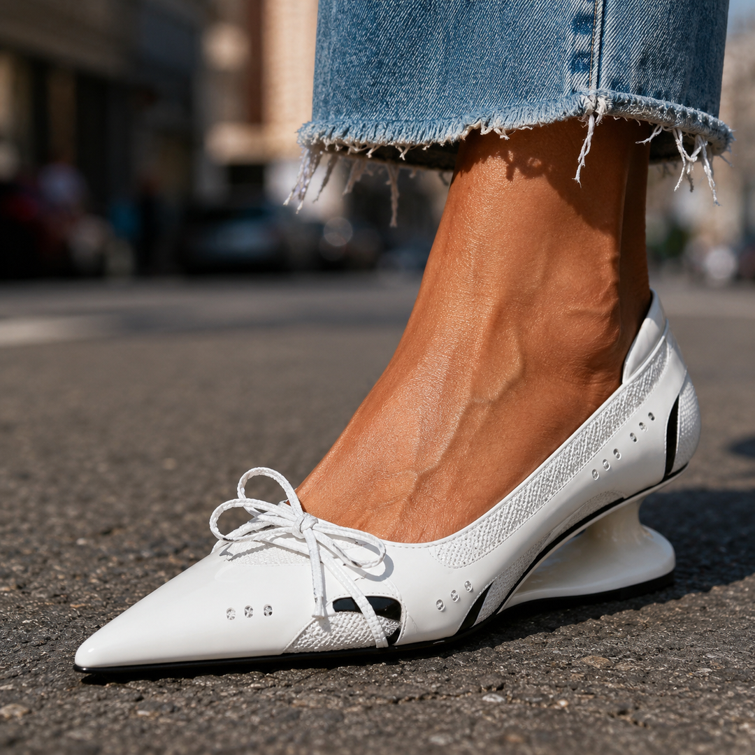 Scultura Sculpted-Heel Mary Janes