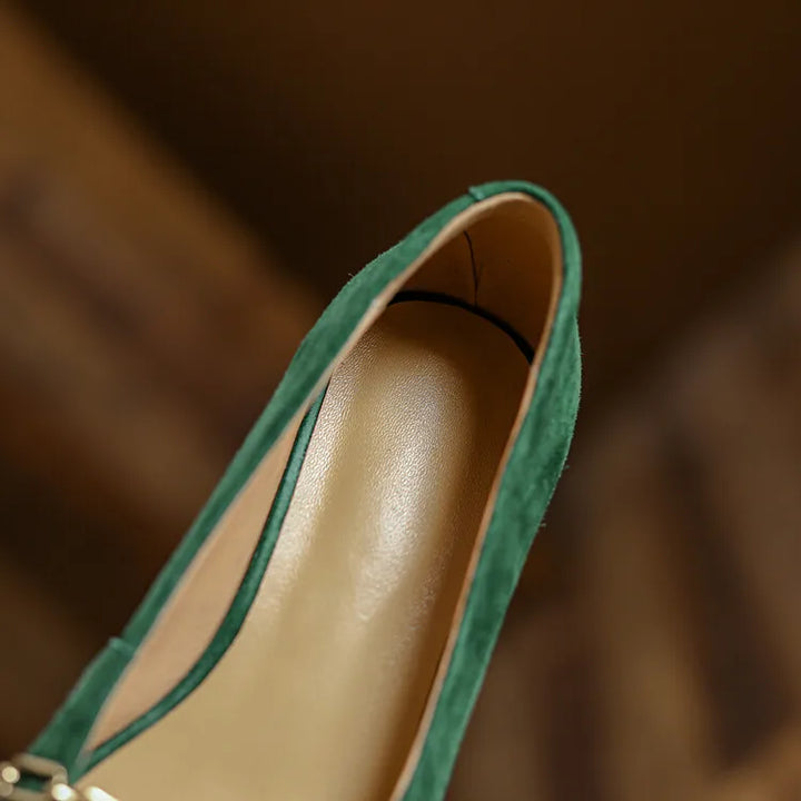 Marigold Chain Loafers