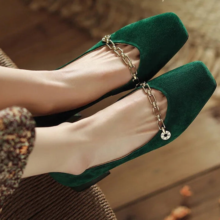 Marigold Chain Loafers
