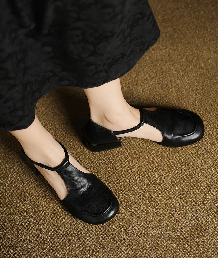 Minerva Leather Sandals