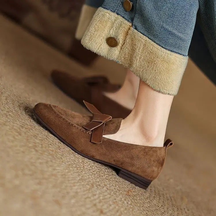 Aveline Soft Leather Loafers