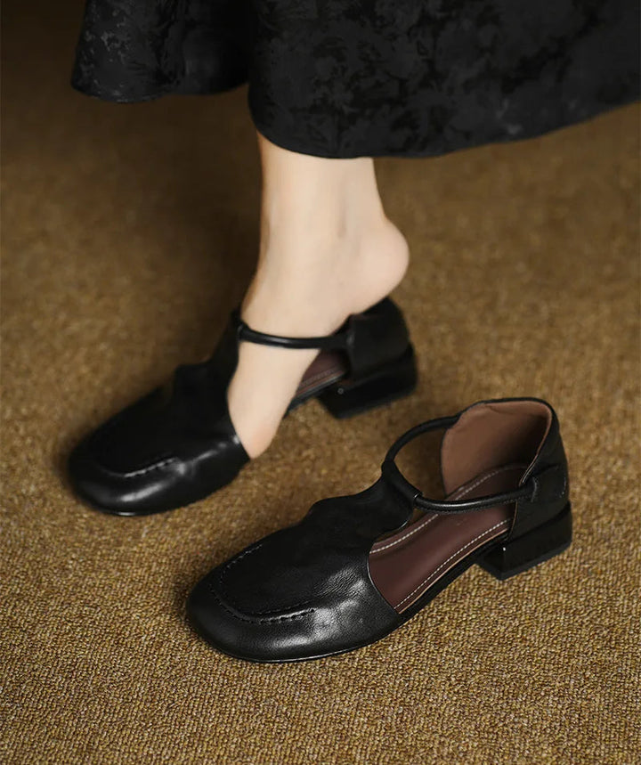Minerva Leather Sandals