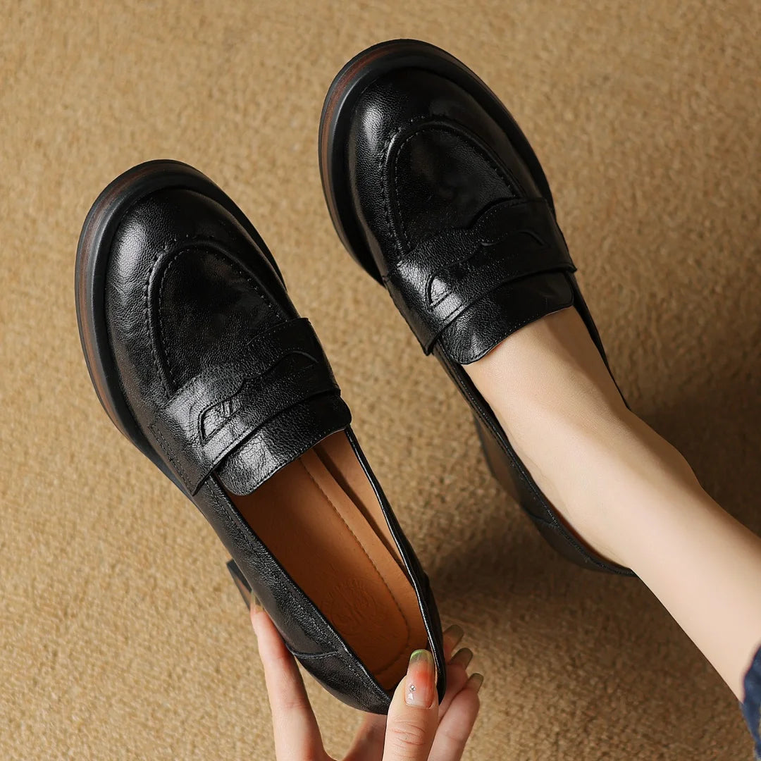 Marcella Pennyblock Loafers