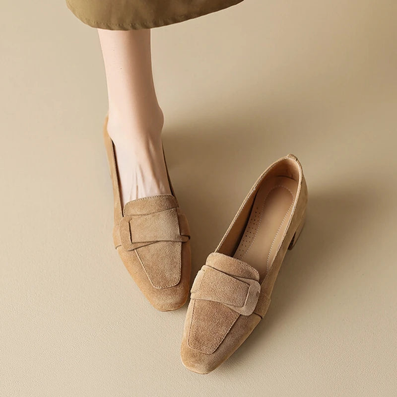 Carmina Soft Suede Loafers