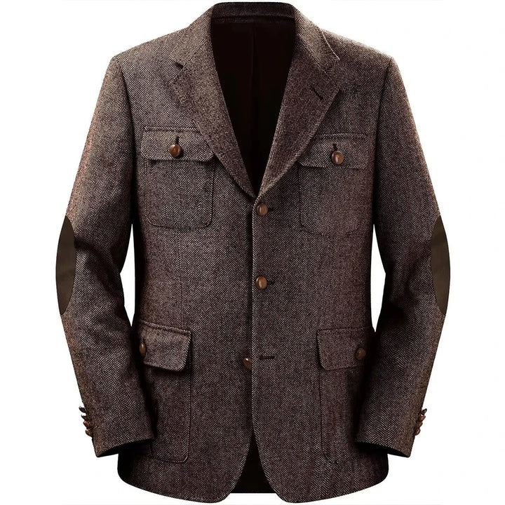 Bramwell Herringbone Blazer