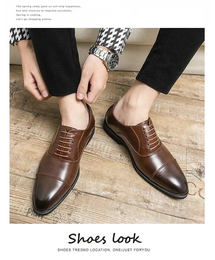 Cardinale Red Sole Oxfords