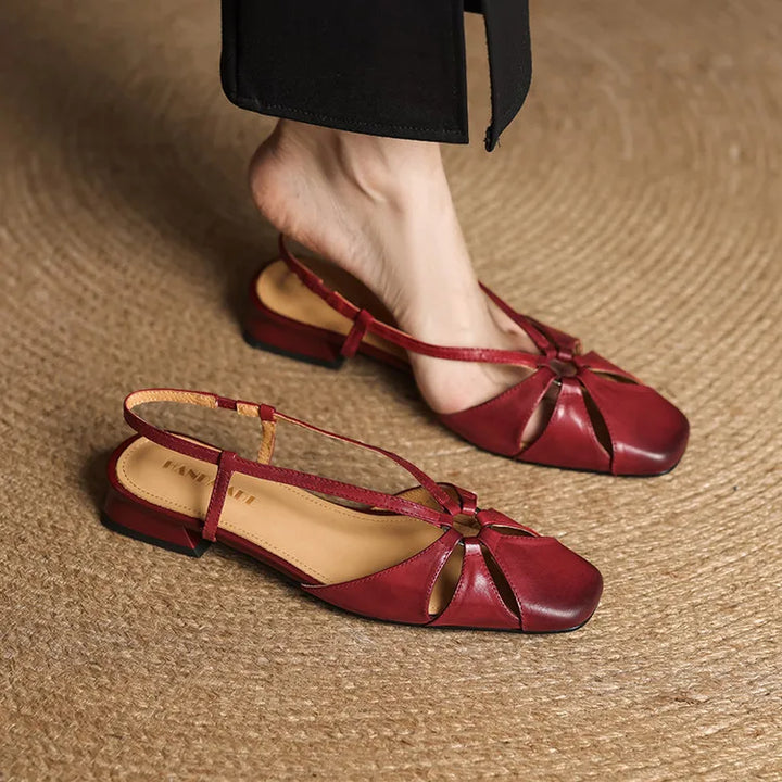 Sienna Cutout Slingbacks