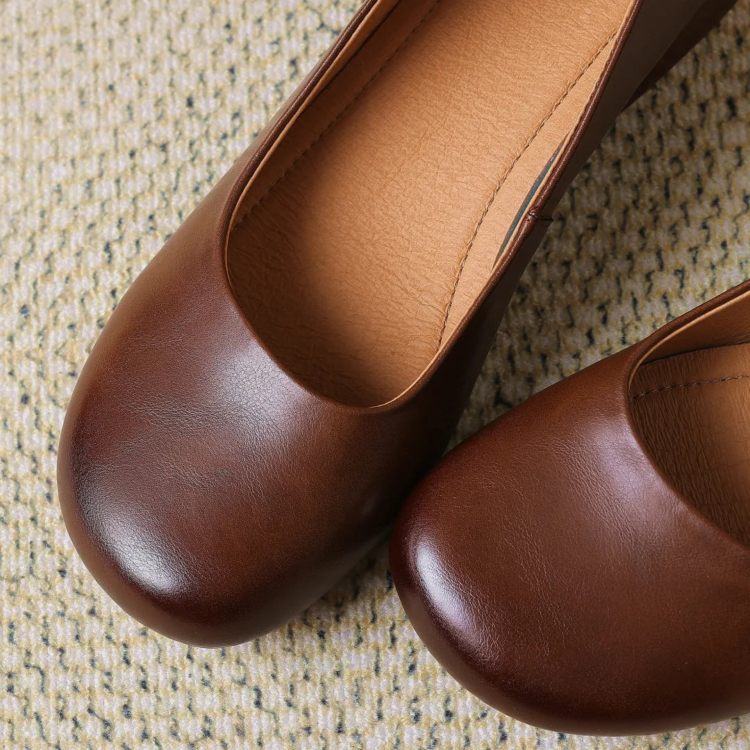 Lucera Leather Pumps