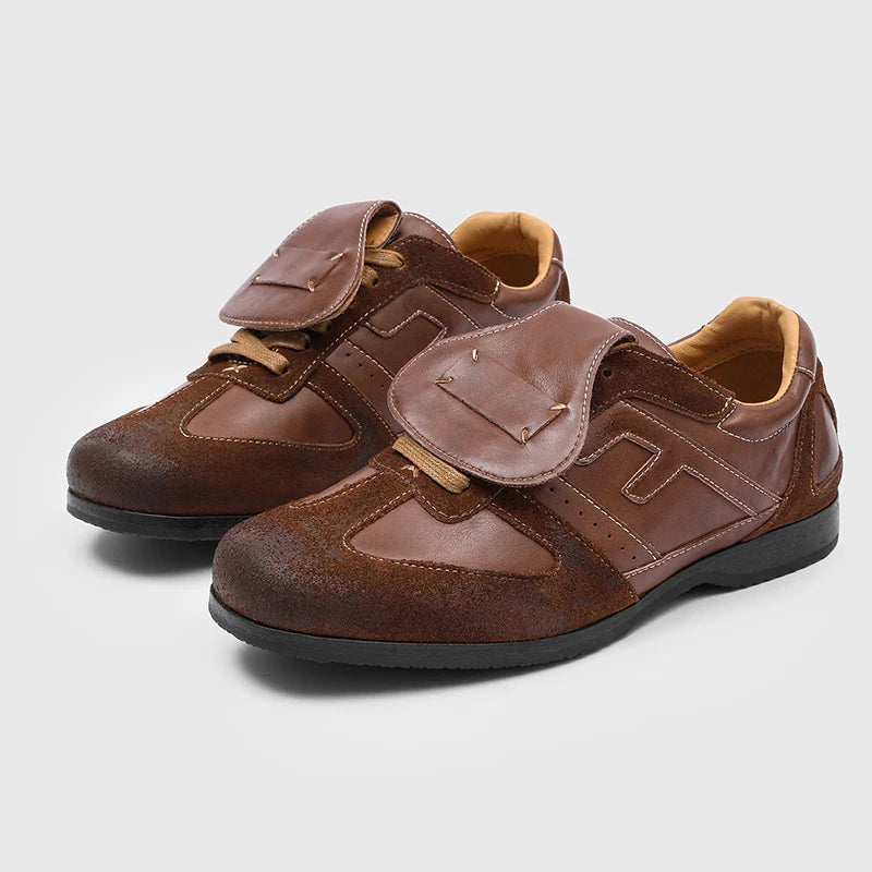 Flux Fold Leather Loafers