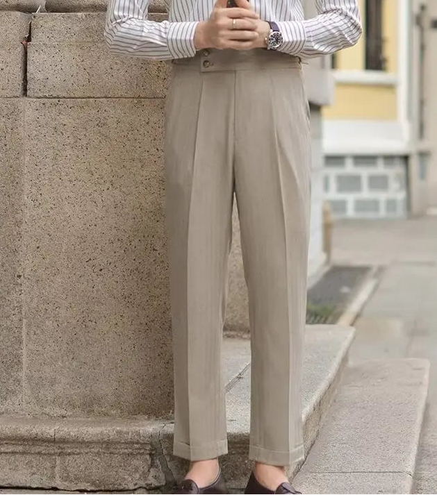 Savile Side-Tab Trousers