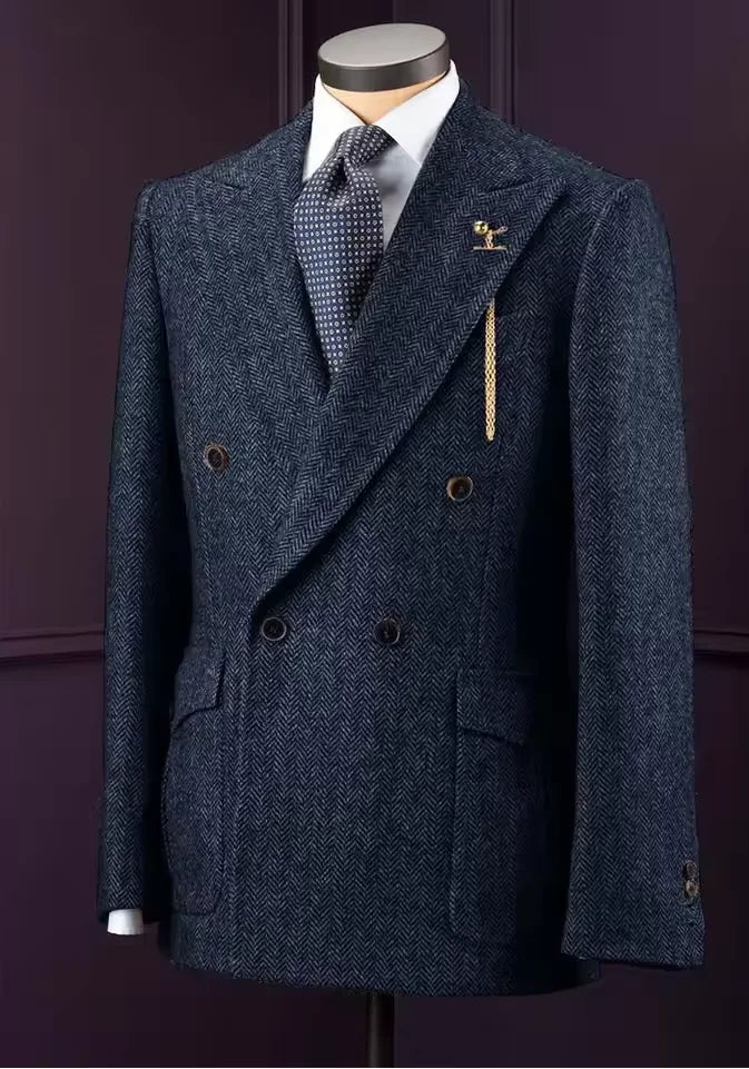 Prescott Herringbone Blazer