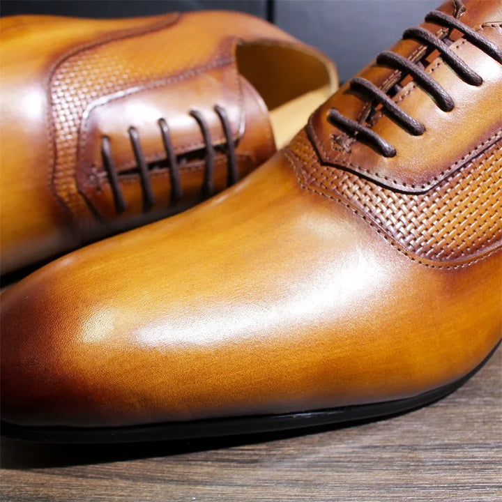 Granato Textured Panel Oxfords