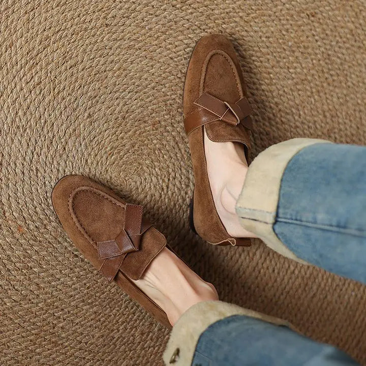 Aveline Soft Leather Loafers