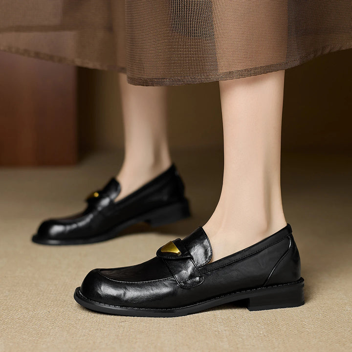 Marcella Buckle Loafers