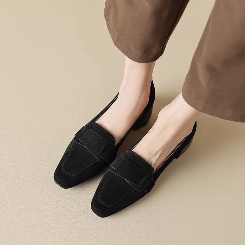 Carmina Soft Suede Loafers