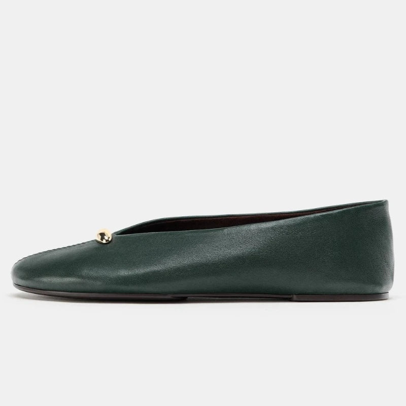 Delara Leather Flats