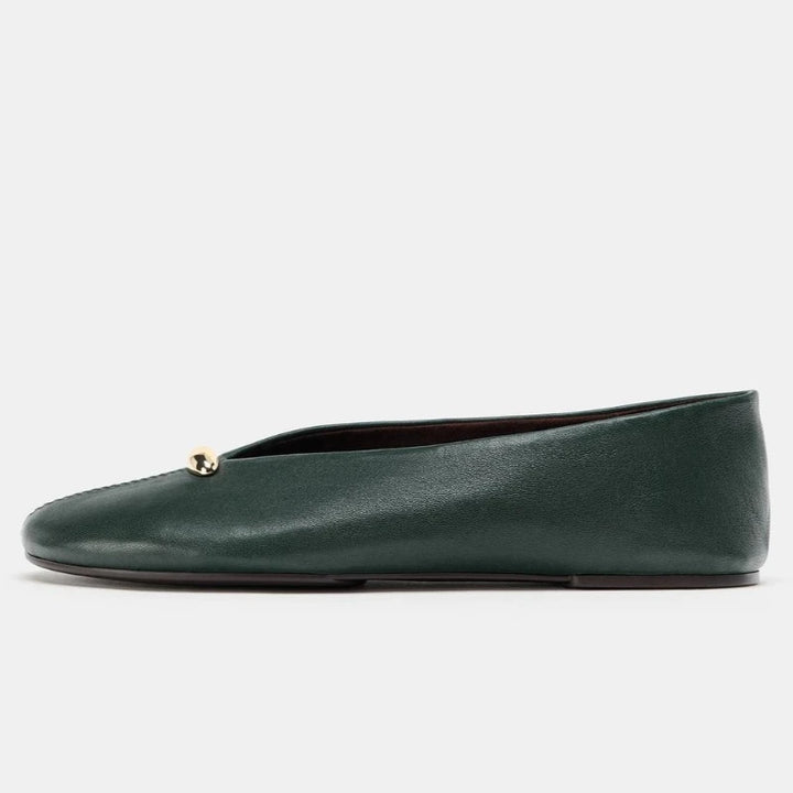 Delara Leather Flats