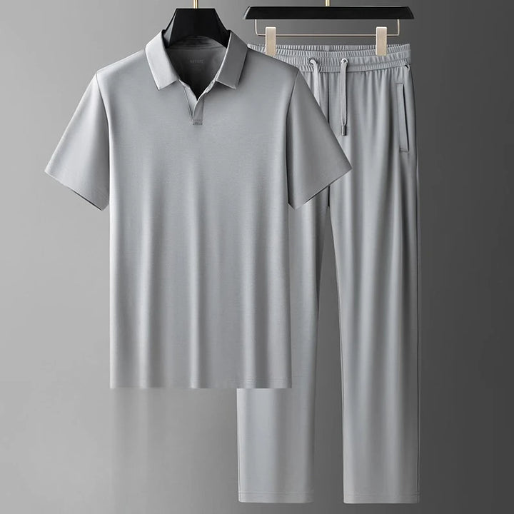 Sorrento Silk Polo Set