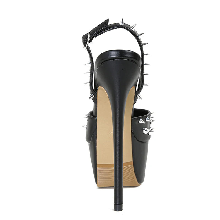 Ribellina Studded Platform Stilettos