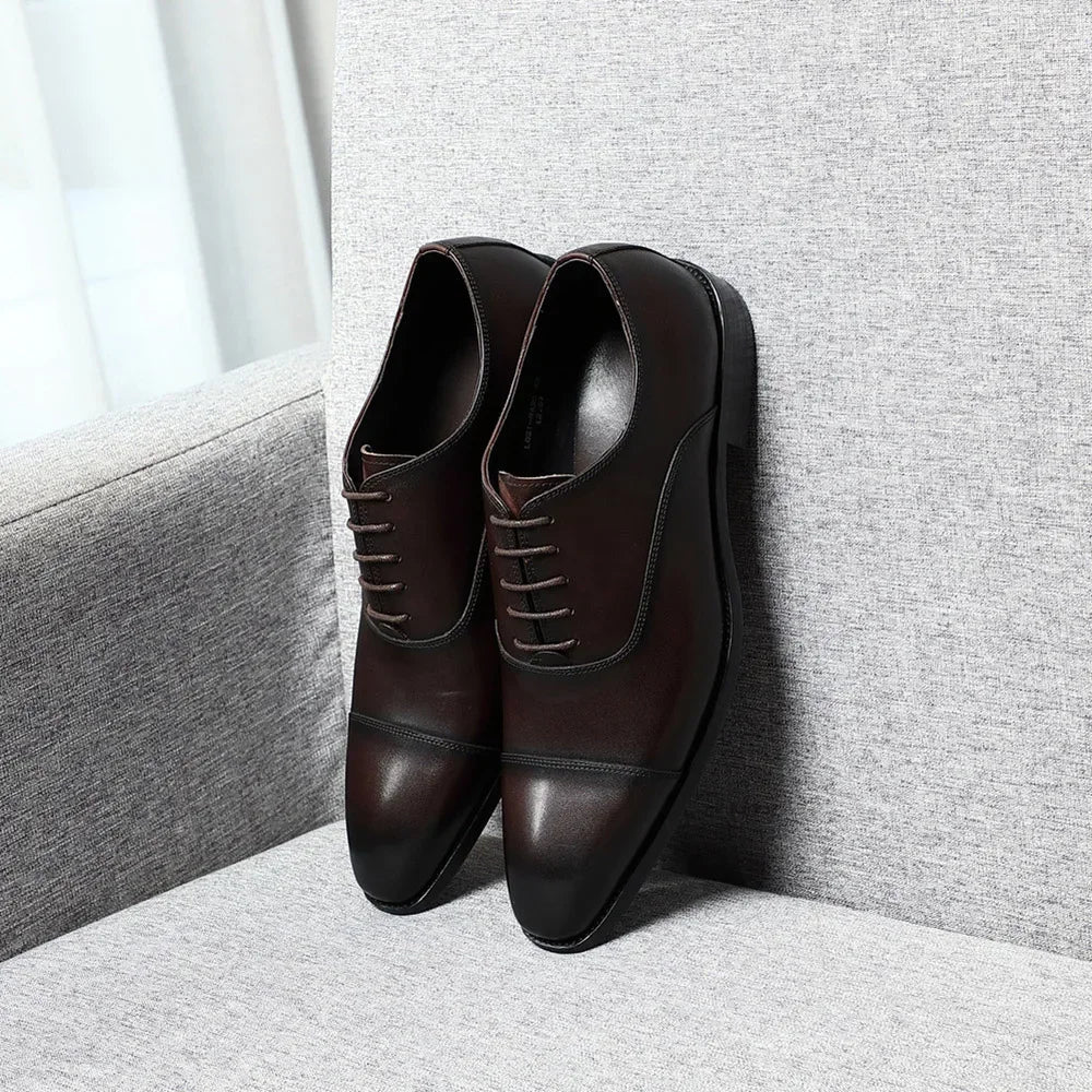 Lucido Cap-Toe Oxfords