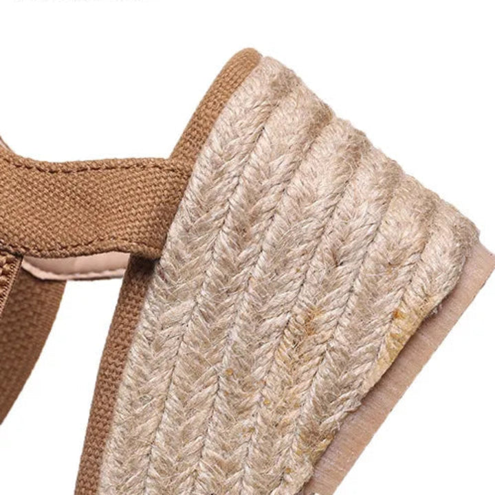 Braided Wedge Sandals