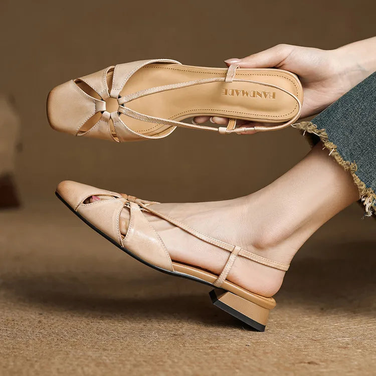 Sienna Cutout Slingbacks