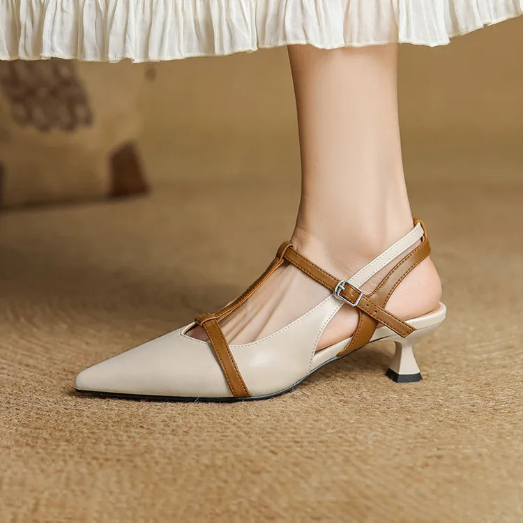 Avina Leather Sandals