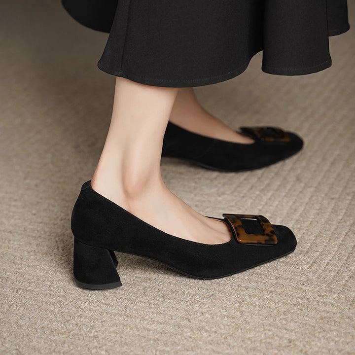 Adriana Suede Pumps
