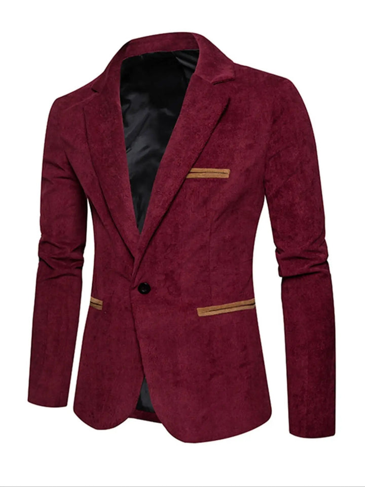Filetto Contrast-Trim Blazer