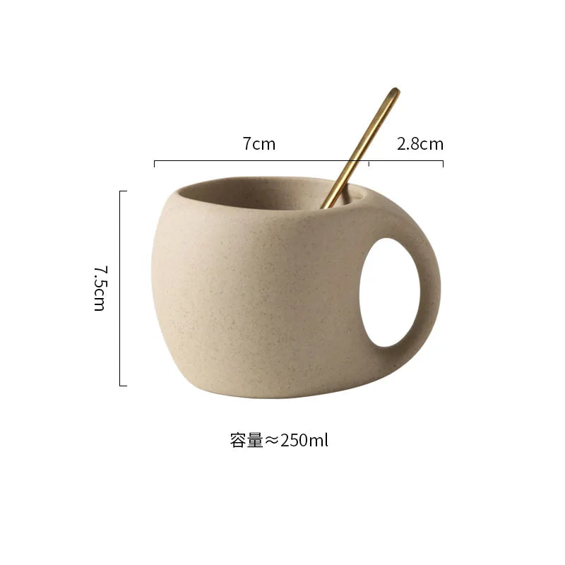 Earthen Ritual Cup & Saucer