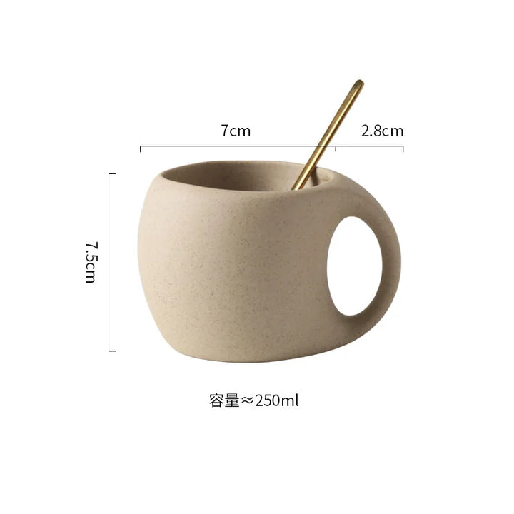 Earthen Ritual Cup & Saucer