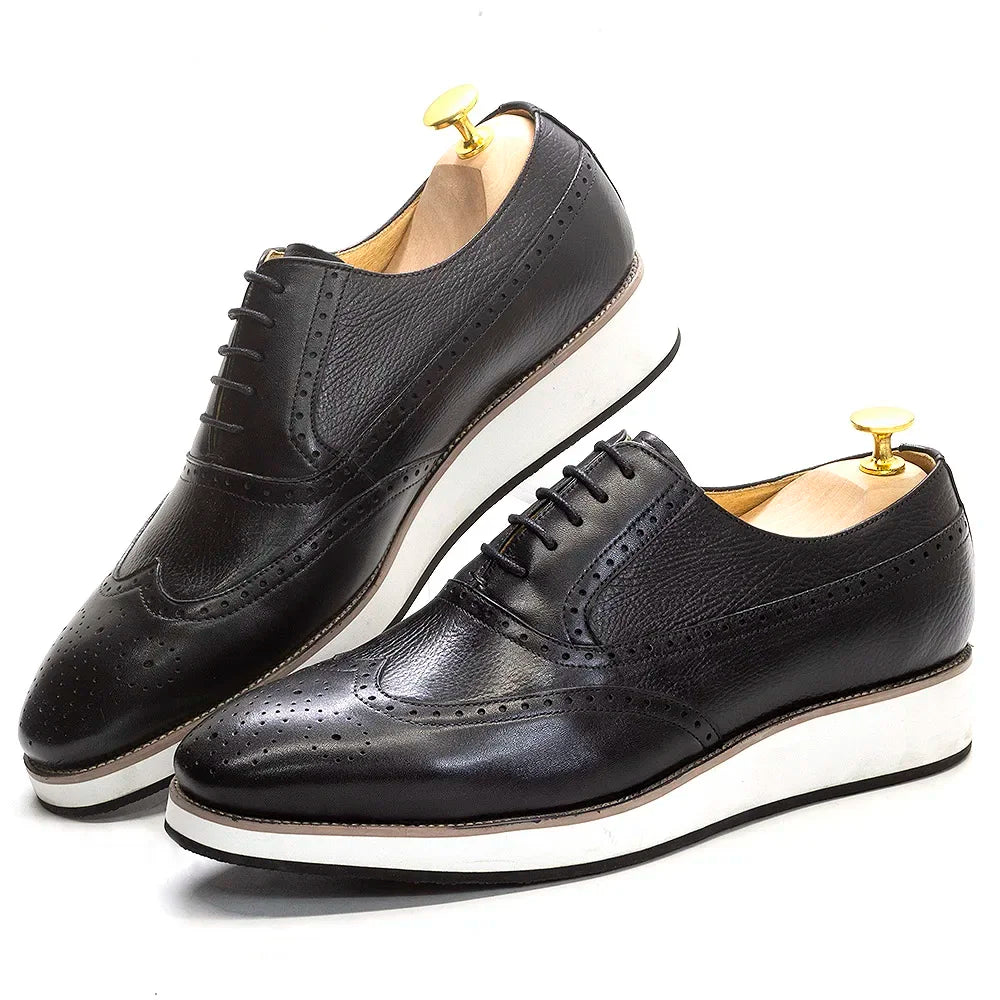 Borghese Wingtip Brogue Sneakers