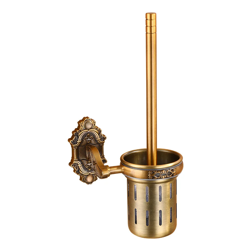 Regency Carved Toilet Brush Holder
