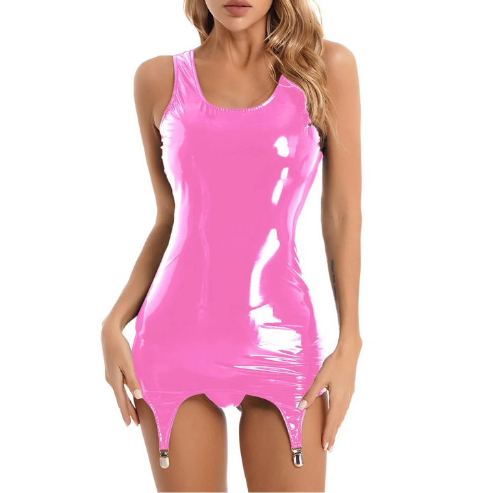 Aurora Wetlook Leather Tank