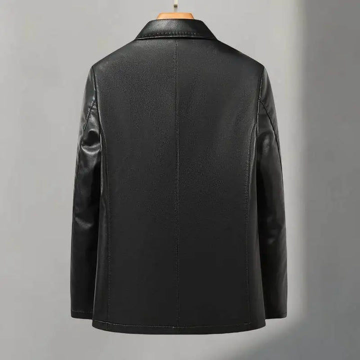 Everett Leather Blazer