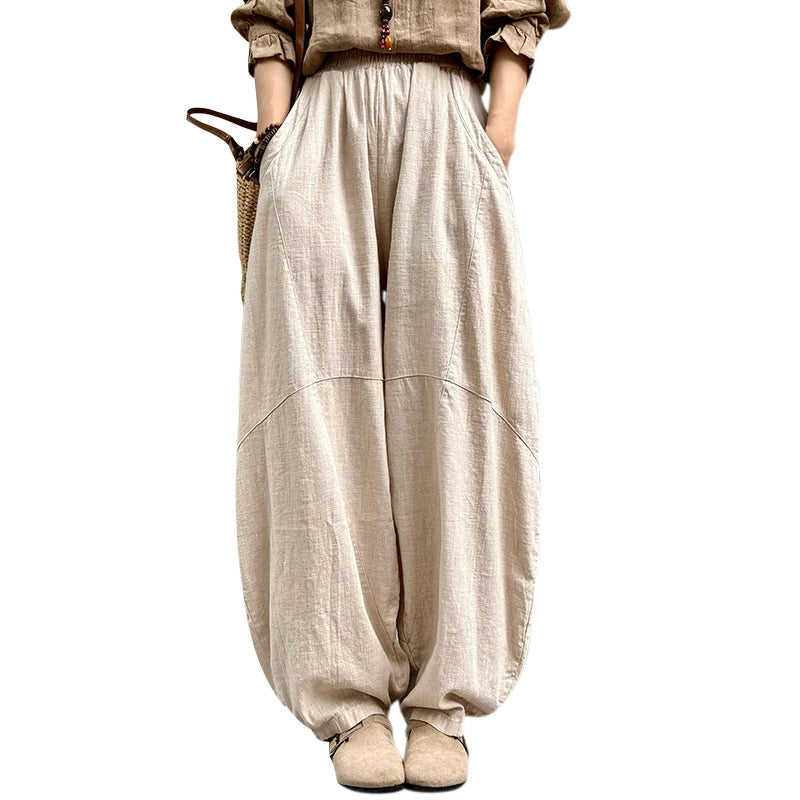 Linen Flow Trousers