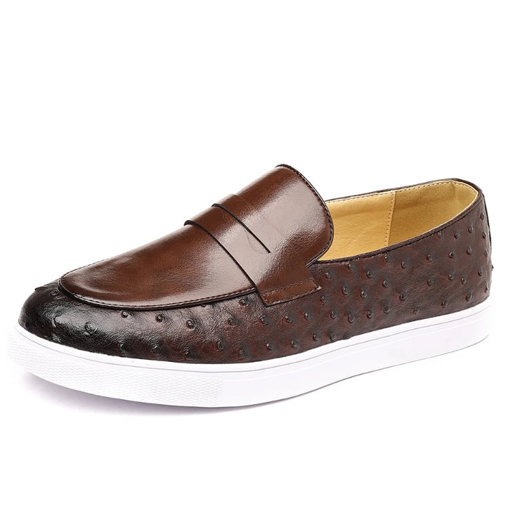 Struzzo Penny Loafers