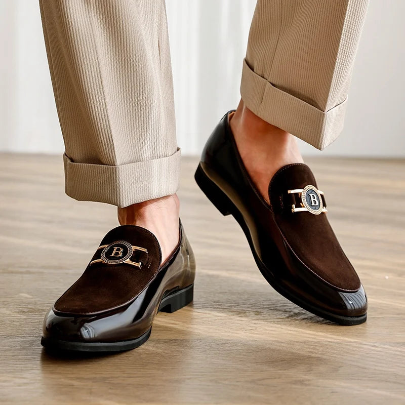 Vellutina Suede Bit Loafers