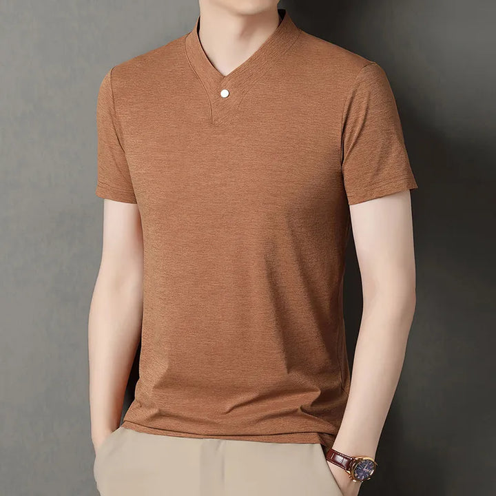 Calder Notch-Neck Tee