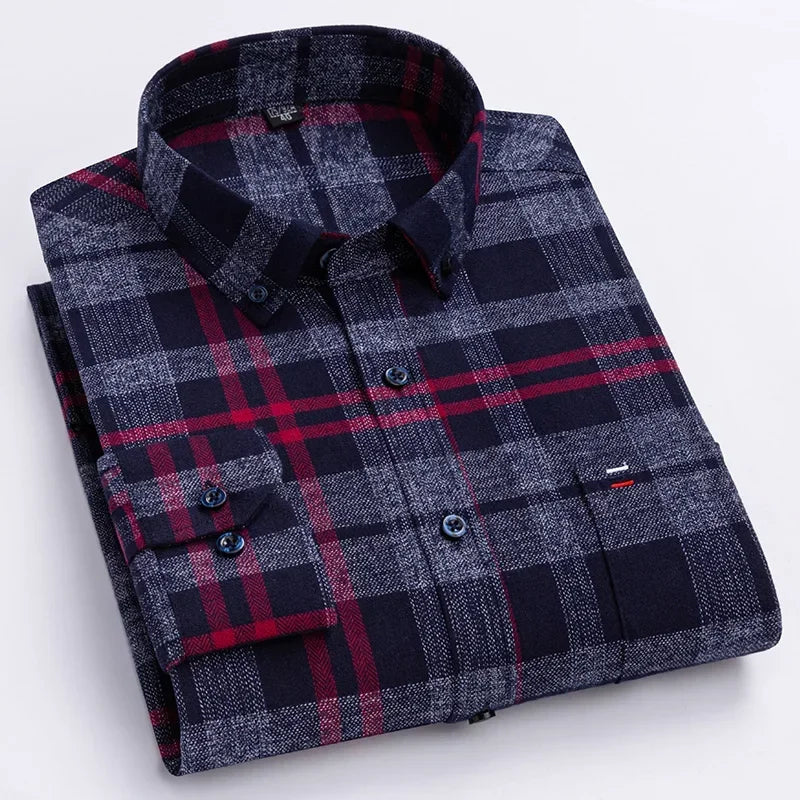 Boscaglia Brushed Plaid Shirt
