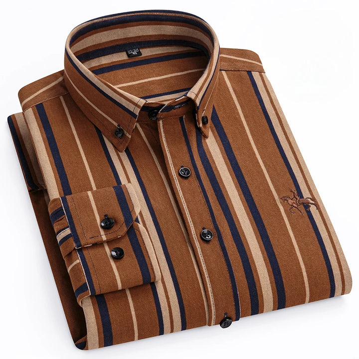 Caldwell Striped Oxford Shirt
