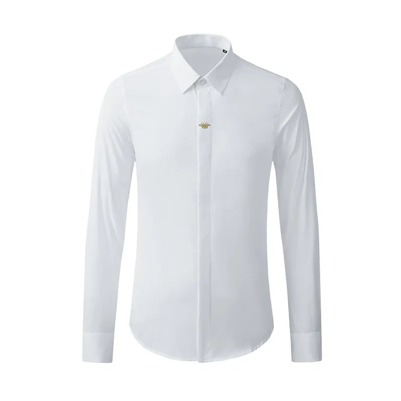Goldcrest Embroidered Dress Shirt
