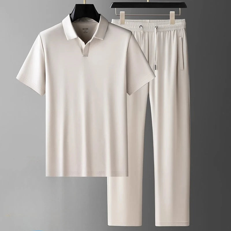 Sorrento Silk Polo Set