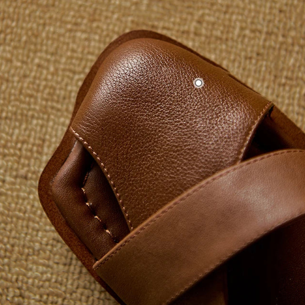Portofino Leather Sandals