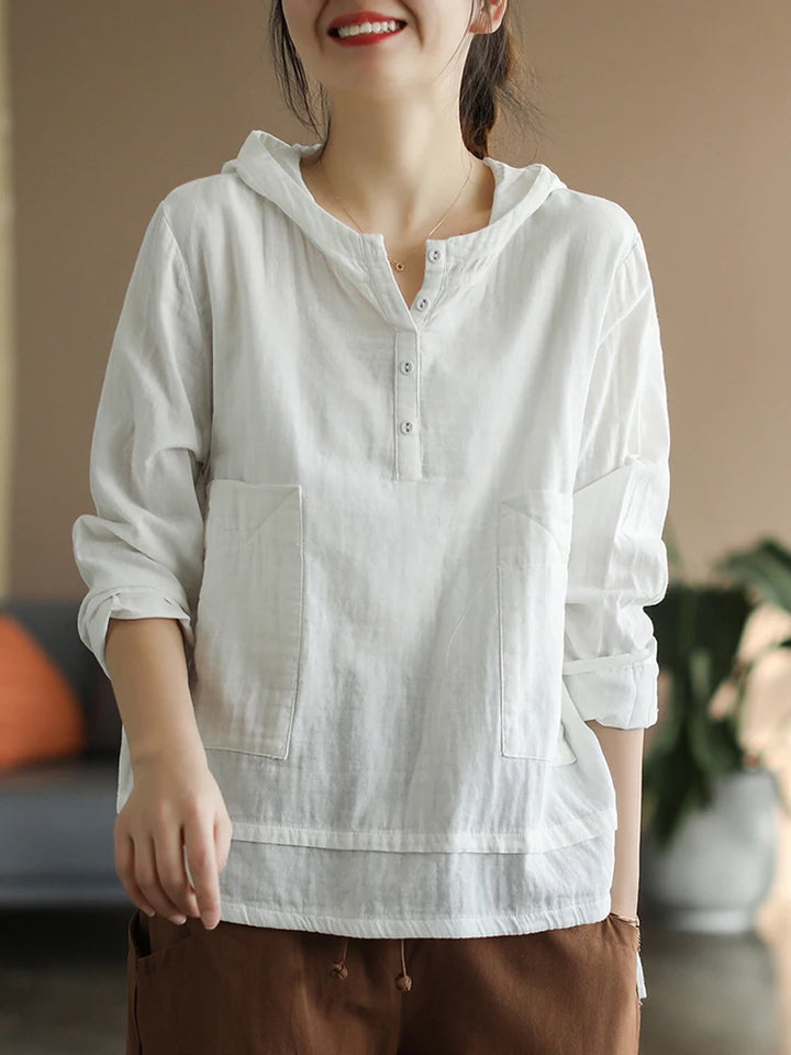 Haven Cotton Linen Hoodie