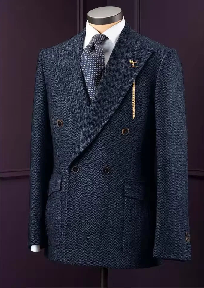 Prescott Herringbone Blazer