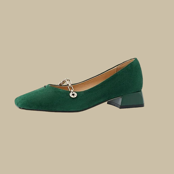 Marigold Chain Loafers