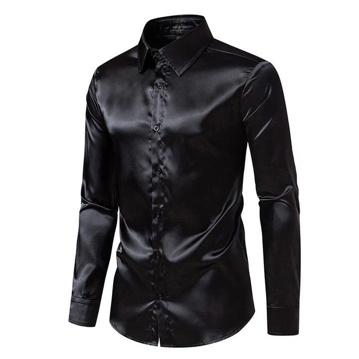 Lucente Satin Dress Shirt