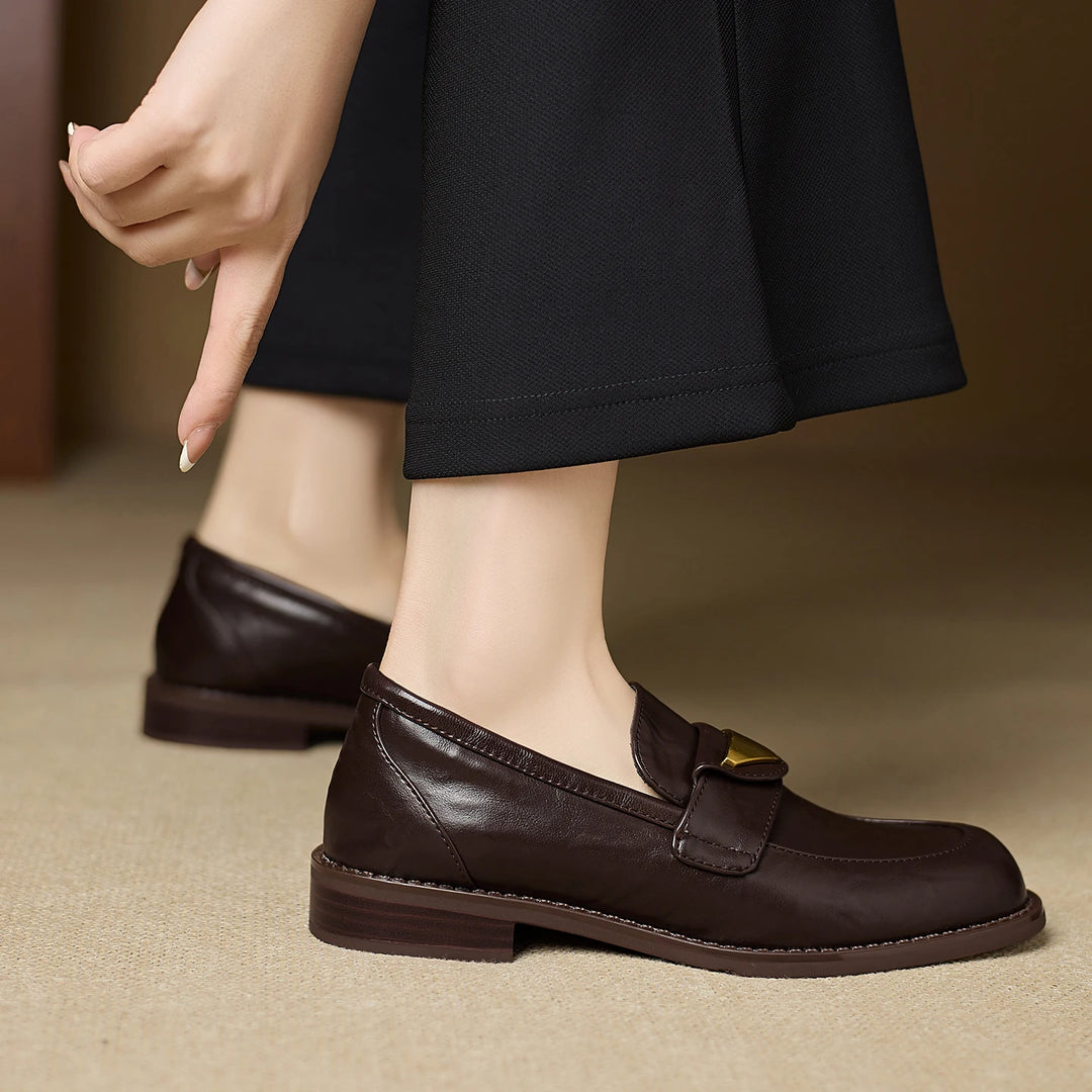Marcella Buckle Loafers